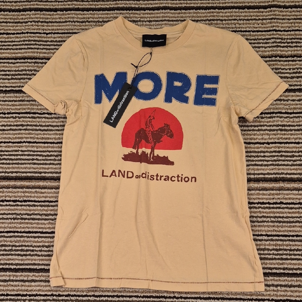 LAND OF DISTRACTION Kate Blondie More Organic Cotton Womens S Short‎ Sleeve Top